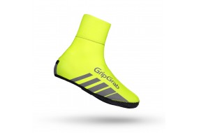 RaceThermo Hi-Vis Waterproof Winter Shoe Covers - Fluo Yellow