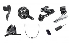 Shimano GRX RX DI2 Gravel Geargruppe Opgradering