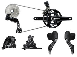 Shimano GRX 825 Di2 12S Geargruppe Opgradering