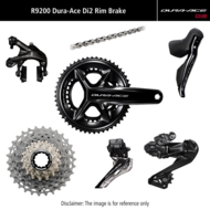 Shimano Dura Ace DI2 R9200 Fælgbremse Geargruppe Opgradering