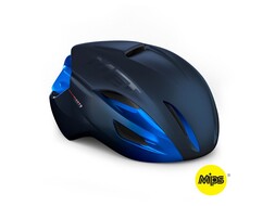 MET Helmet Road Manta MIPS Blue Metallic/Matt Glossy