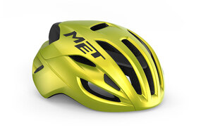 MET Helmet Road Rivale MIPS Lime Yellow