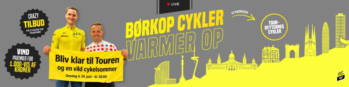 VI GÅR LIVE ONSDAG DEN 24/6 KL: 20.00!