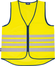 Abus Advarselsvest Lumino Reflex Vest Gul