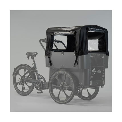 Cargobike of Sweden Kaleche 6-børn Børnehave Flex/DeLight UDEN buer