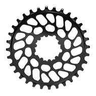 ABSOLUTEBLACK Chainring Sram Direct Mount Sort Rund