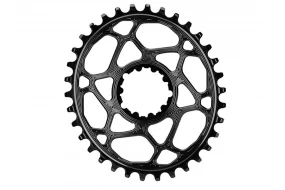 ABSOLUTEBLACK Oval SRAM Direct Mount Singlespeed 3mm Offset Sort