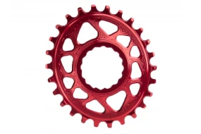 ABSOLUTEBLACK Oval RaceFace Direct Mount 3mm Offset Rød