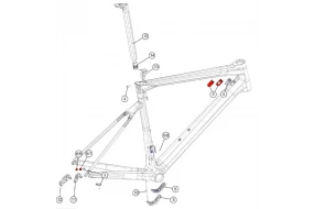 BMC Di2 Dæksler kit #8