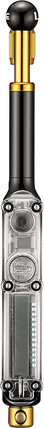 Lezyne Digital Shock Drive Forgaffel Pumpe Sort/Guld