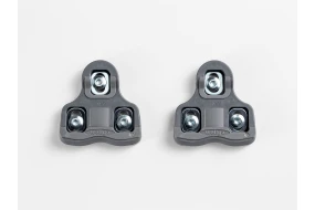 Bontrager landevej klikpedal 9-graders klampesæt Grå