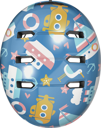 Abus Skurb Kid hjelm, blue sailor Abus Skurb Kid hjelm, blue sailor