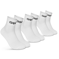 GripGrab RIDE Low Cut Sokker 3-Pack Hvid