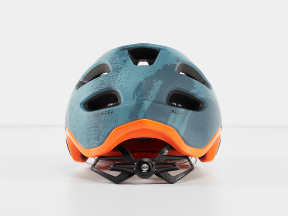 Trek Rally WaveCel MTB Cykelhjelm Battleship Blue/Orange