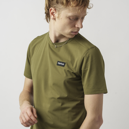 GripGrab EXPLR Teknisk T-shirt Olive Green GripGrab EXPLR Teknisk T-shirt Olive Green