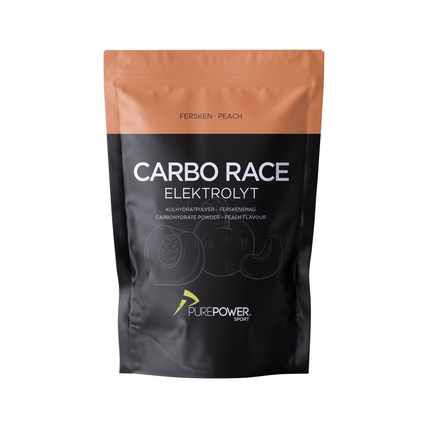 Purepower Carbo Race Elektrolyt Fersken