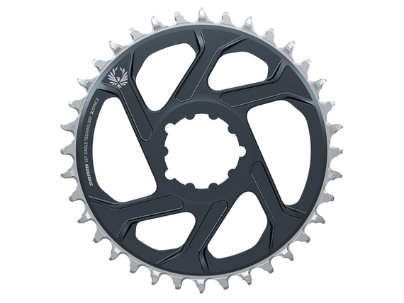 SRAM Eagle X-SYNC 2 Direct Mount Singlespeed Klinge 3 mm offset Grå