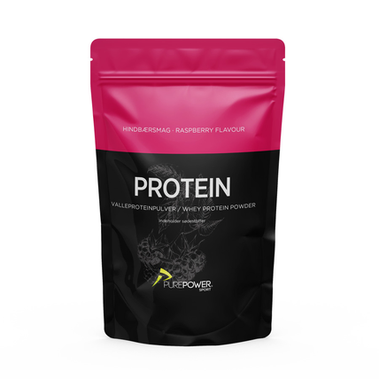 PurePower Valleprotein Hindbær 400g