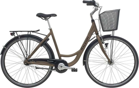 Raleigh Shopping Society Dame Mat Brun