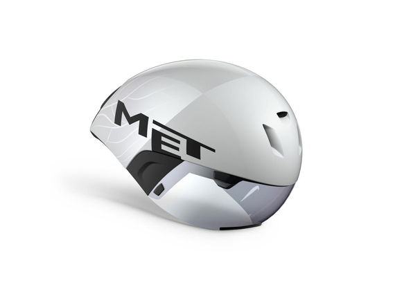 MET Helmet Codatronca White Silver/Matt