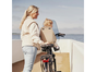 URBAN IKI Front Barnesæde – Inaho Beige/Bincho Black (9-15 kg)