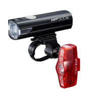 Cateye AMPP500S ViZ150 lygtesæt USB-C genopladelig 500 150 lumen
