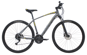 MBK Octane Cross Herre 27g hydr. disc matgrågul