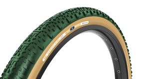 Panaracer GravelKing X1 foldedæk racing green/brun