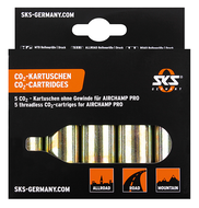 SKS Co2 Patron til Airchamp 5 stk.