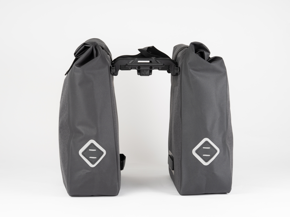 Atran Velo Sidetasker TRAVEL Panniers Grå/Sort AVS