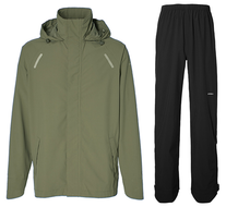 Regnsæt BASIL Hoga Unisex Olive Green