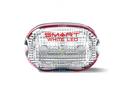 Lygte SMART E-line Front diode m.blink (50/100) 401WW m. holder og element