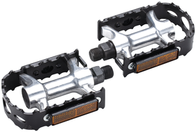 Pedal BBB Bigfeet MTB Sort/Sølv Alu 9/16 BPD-16