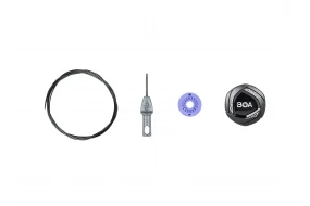 Bontrager Shoe Replacement Boa IP1 Left Dial Kit  Black