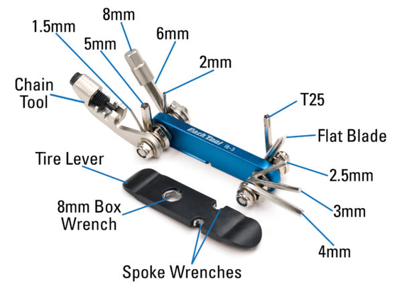 Park Tool Multi Tool IB-3 Park Tool Multi Tool IB-3